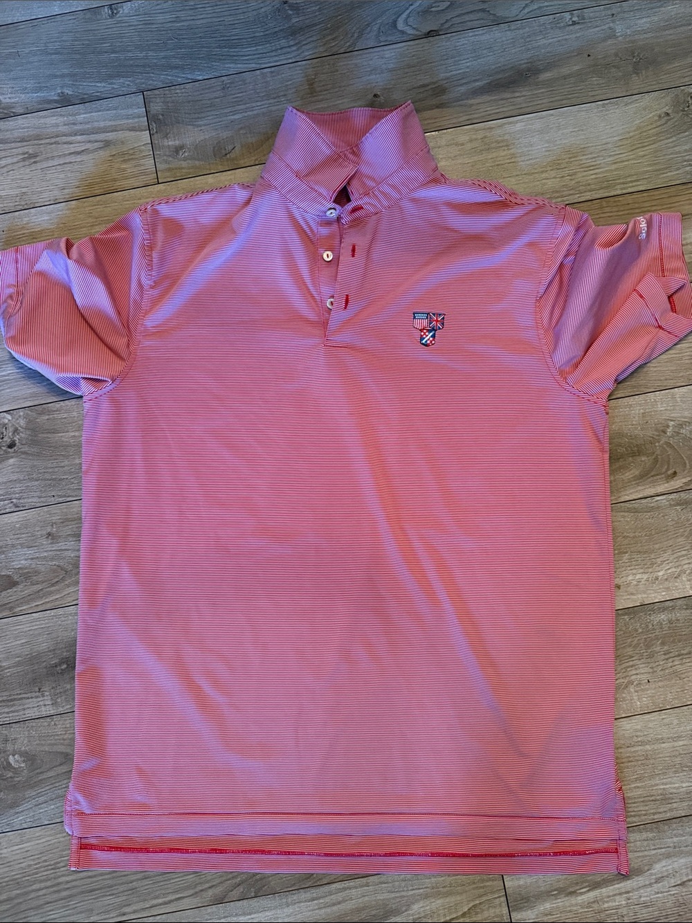 Peter Millar Polo Shirt with Crest
